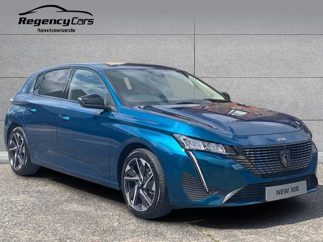 Peugeot 308 1.2 PureTech Allure 5dr EAT8 Hatchback Petrol Obsession Blue