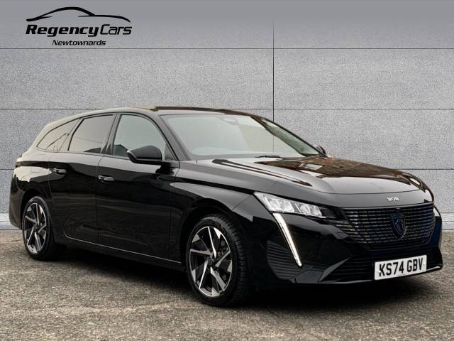 Peugeot 308 SW 1.2 PureTech Allure 5dr EAT8 Estate Petrol BLACK