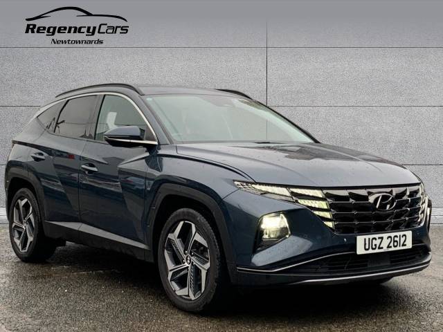Hyundai TUCSON 1.6 TGDi Hybrid 230 Premium 5dr 2WD Auto Estate Petrol/Electric Hybrid BLUE