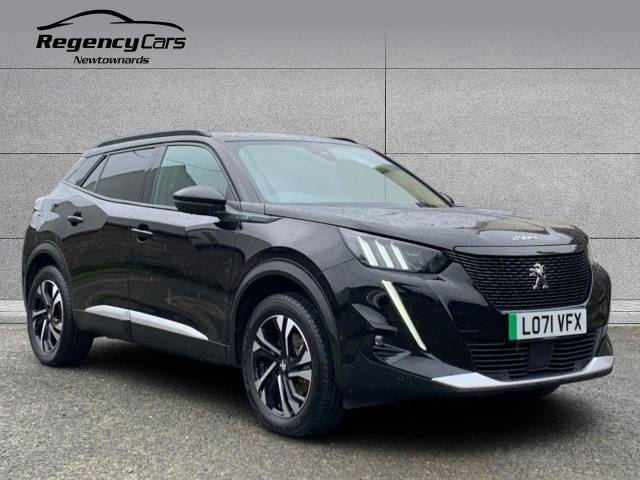 Peugeot e-2008 0.0 100kW GT 50kWh 5dr Auto Hatchback Electric BLACK
