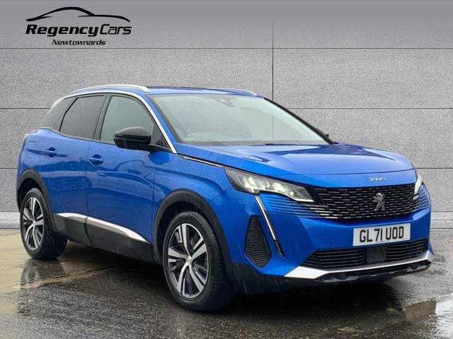Peugeot 3008 1.6 Hybrid 225 Allure Premium 5dr e-EAT8 Hatchback Petrol / Electric Hybrid BLUE