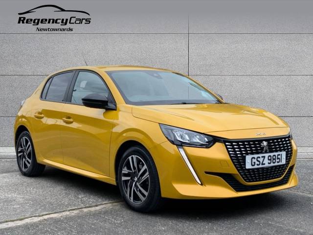 Peugeot 208 1.2 PureTech Active Premium + 5dr Hatchback Petrol YELLOW