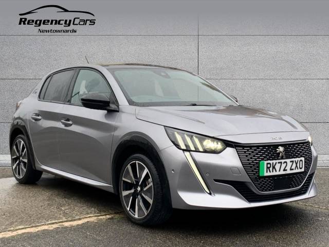 Peugeot e-208 0.0 100kW GT Premium 50kWh 5dr Auto Hatchback Electric GREY