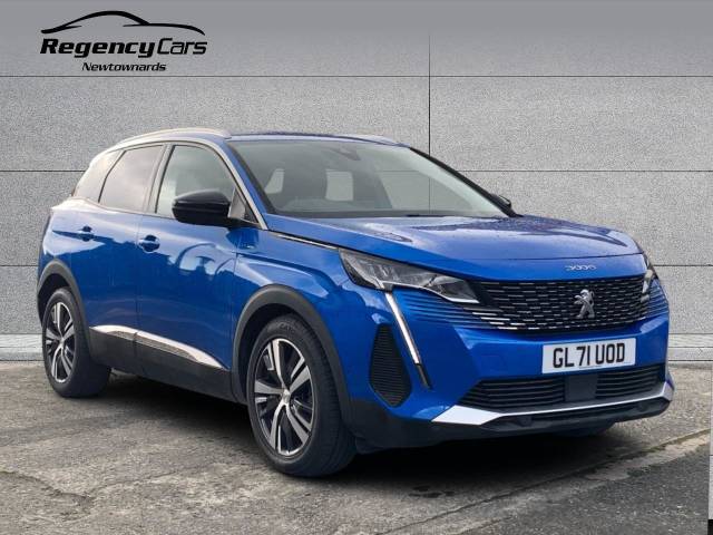 Peugeot 3008 1.6 Hybrid 225 Allure Premium 5dr e-EAT8 Hatchback Petrol / Electric Hybrid BLUE