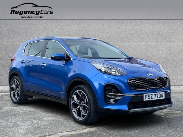 Kia Sportage 1.6T GDi ISG GT-Line 5dr DCT Auto [AWD] Estate Petrol BLUE