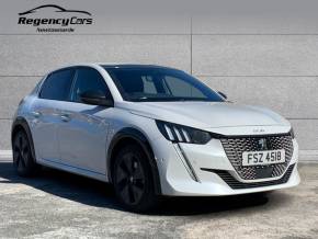 PEUGEOT E 208 at Regency Cars Newtownards Newtownards