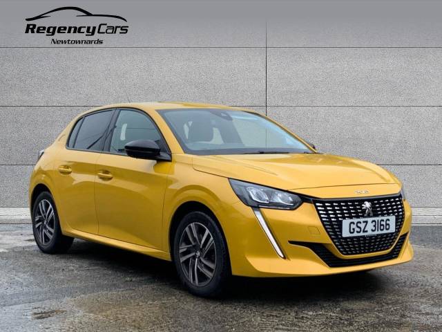 Peugeot 208 1.2 PureTech 100 Allure Premium 5dr Hatchback Petrol YELLOW
