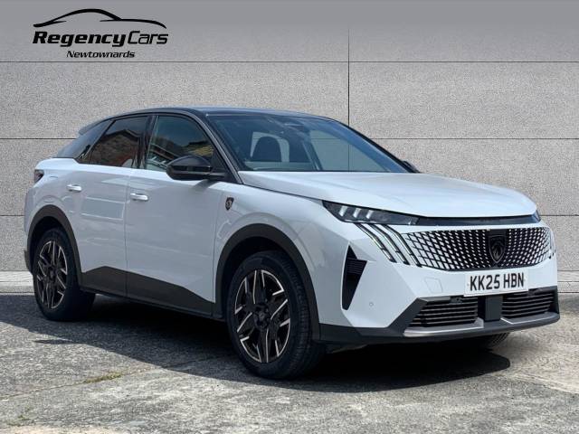 Peugeot 3008 1.2 Hybrid 145 GT 5dr e-DSC6 Hatchback Petrol WHITE