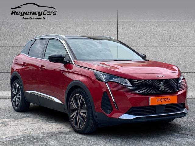 Peugeot 3008 1.6 PureTech 180 GT Premium 5dr EAT8 Hatchback Petrol RED