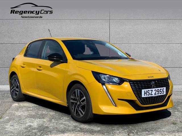 Peugeot 208 1.2 PureTech Active Premium + 5dr Hatchback Petrol YELLOW