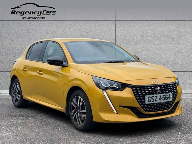 Peugeot 208 1.2 PureTech 100 Allure Premium + 5dr Hatchback Petrol YELLOW