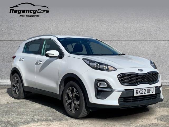 Kia Sportage 1.6 CRDi 48V ISG 2 5dr Estate Diesel WHITE