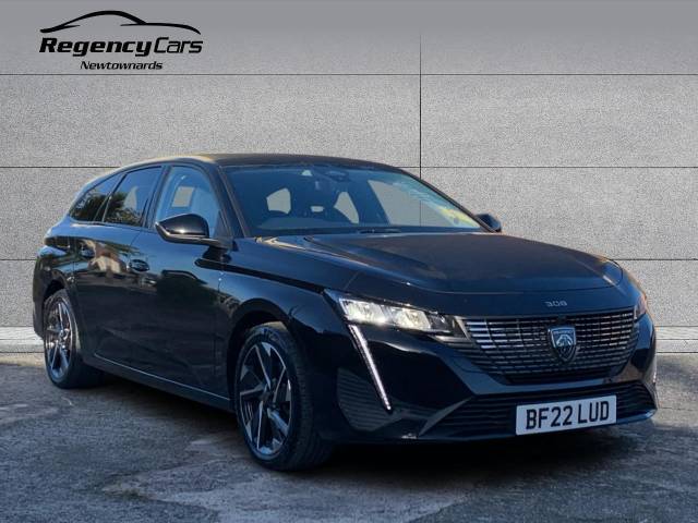 Peugeot 308 SW 1.5 BlueHDi Active Premium 5dr EAT8 Estate Diesel BLACK