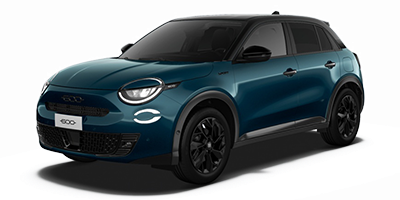 Fiat 600 Sport - Ocean Green Bi-Colour (Black Roof)