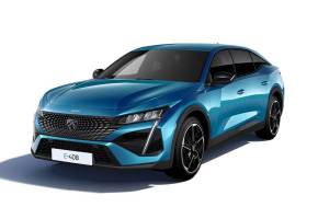 PEUGEOT E 408 ELECTRIC FASTBACK at Regency Cars Newtownards Newtownards