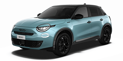 Fiat 600 Sport - Sky Blue Bi-Colour (Black Roof)