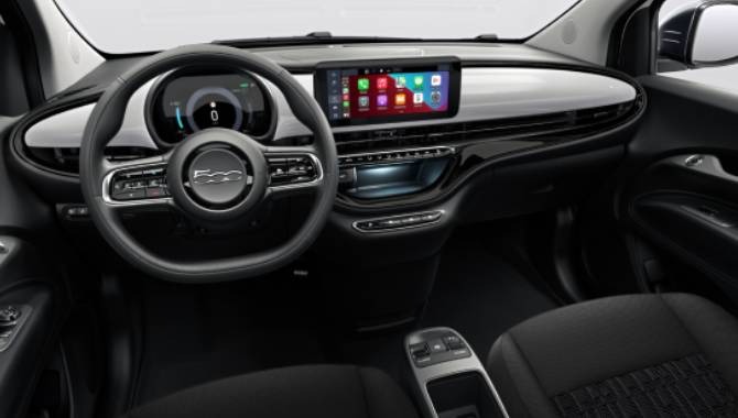 Fiat 500e Convertible - Interior