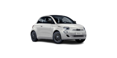 Fiat 500e Convertible - Ice White